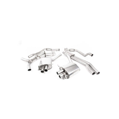 Milltek Sport - Audi RS5 B9 2.9 V6 Turbo Coupe Cat-back Exhaust (Non OPF/GPF Models) SSXAU753