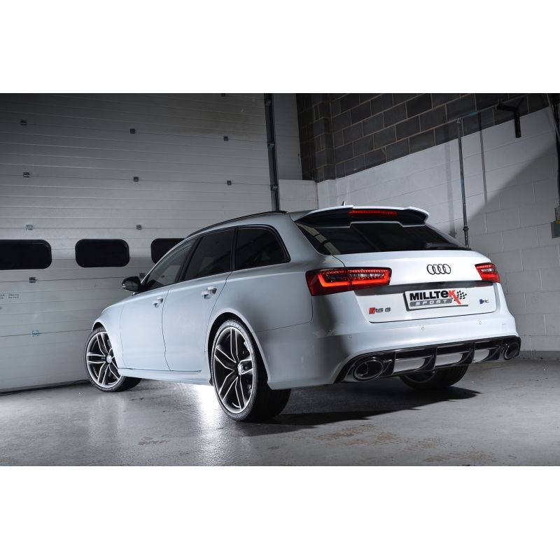 Milltek Exhaust Audi RS6 C7 4.0 TFSI biturbo quattro Full System SSXAU595