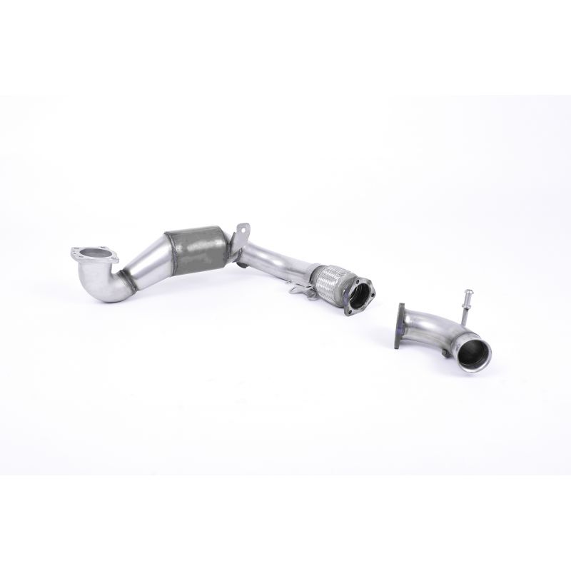 Milltek Sport - Ford Fiesta Mk8 1.0T EcoBoost ST-Line 3 & 5 Door Cast Downpipe with Race Cat SSXFD236