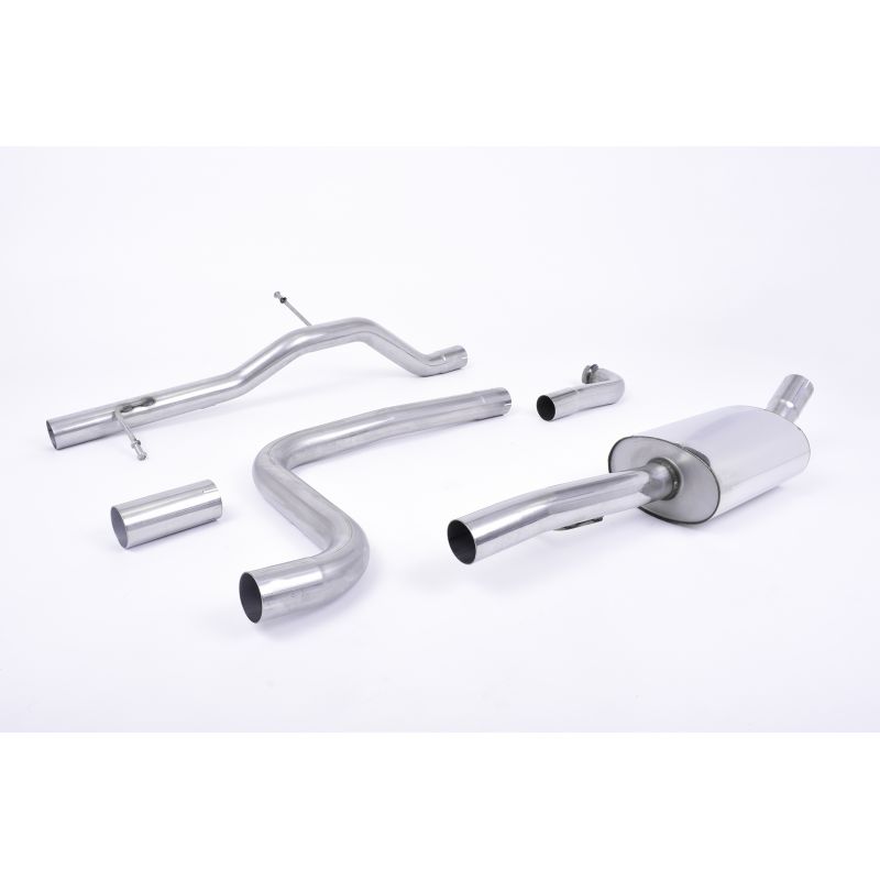 Milltek Sport - Ford Fiesta Mk8 1.0T EcoBoost ST-Line 3 & 5 Door Cat-back Exhaust SSXFD249