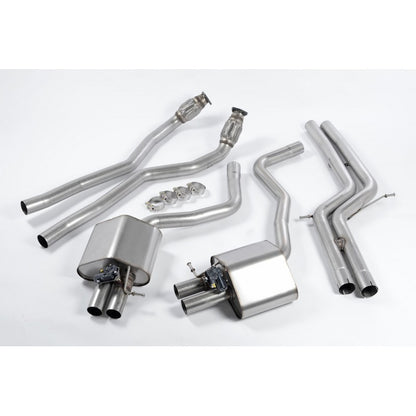 Milltek Exhaust - Audi RS6 C7 4.0 TFSI BITURBO QUATTRO Cat-back Exhaust SSXAU365