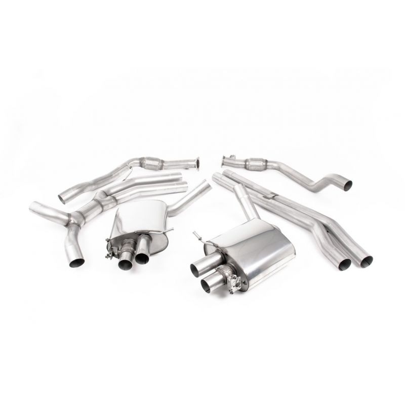 Milltek Exhaust - Audi RS4 B9 2.9 V6 Turbo Avant (Non OPF/GPF Models) Cat-back Exhaust SSXAU808