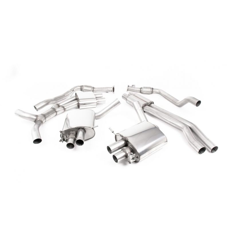 Milltek Exhaust - Audi RS4 B9 2.9 V6 Turbo Avant (Non OPF/GPF Models) Cat-back Exhaust SSXAU805