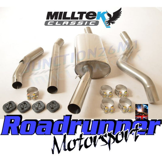 Milltek Sport - Volkswagen GOLF MK1 GTI Manifold-back Exhaust MCXVW210