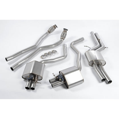 Milltek Exhaust - Audi RS6 C7 4.0 TFSI BITURBO QUATTRO Cat-back Exhaust SSXAU364