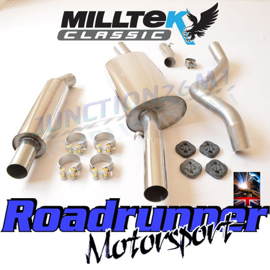 Milltek Sport - Volkswagen GOLF MK1 GTI Downpipe-back Exhaust MCXVW207