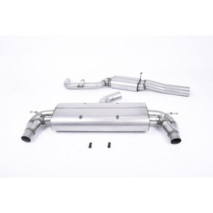 Milltek Exhaust  Audi RS3 SPORTBACK (8V MQB  Pre Facelift Only) Cat-back Exhaust NON VALVED SSXAU718