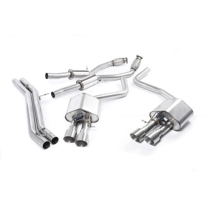 Milltek Sport - Audi S8 4.0 TFSI QUATTRO TIPTRONIC Cat-back Exhaust SSXAU467