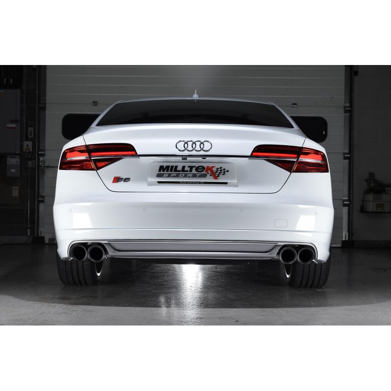 Milltek Exhaust  Audi S8 D4 4.0 TFSI QUATTRO TIPTRONIC Cat-back Exhaust SSXAU464