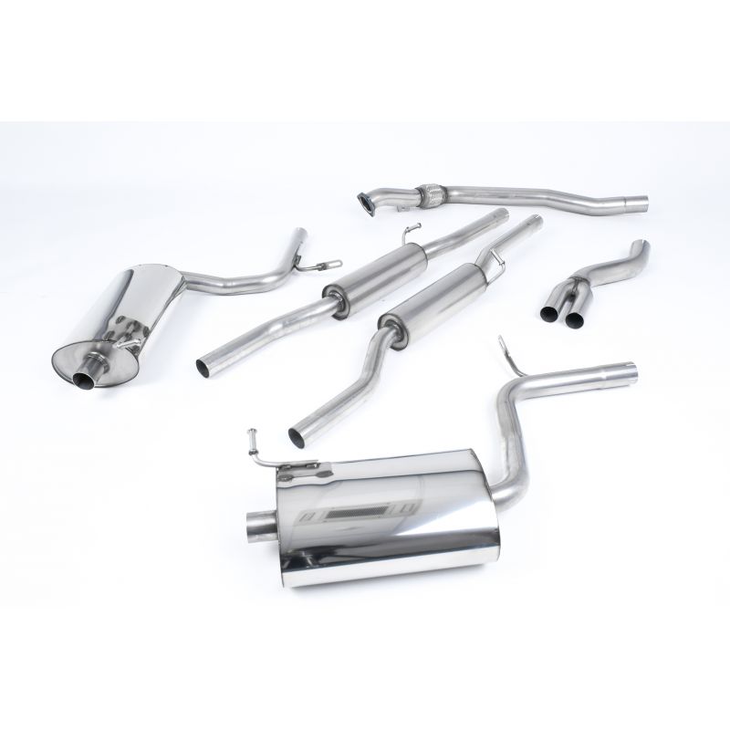 Milltek Exhaust  Audi A4 2.0 TFSI B7 QUATTRO AND DTM Cat-back Exhaust SSXAU514