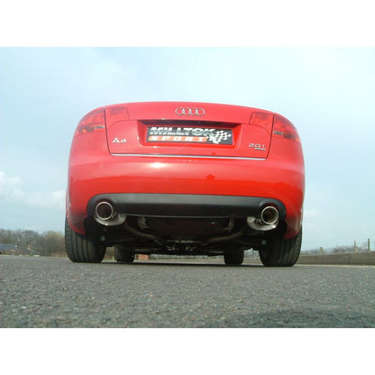 Milltek Exhaust  Audi A4 2.0 TFSI B7 QUATTRO AND DTM Cat-back Exhaust SSXAU049