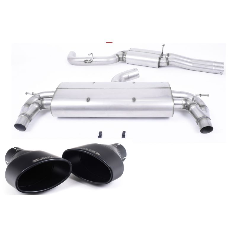 Milltek Sport - Audi RS3 SPORTBACK (8V MQB - Pre Facelift Only) Cat-back Exhaust NON VALVED SSXAU718