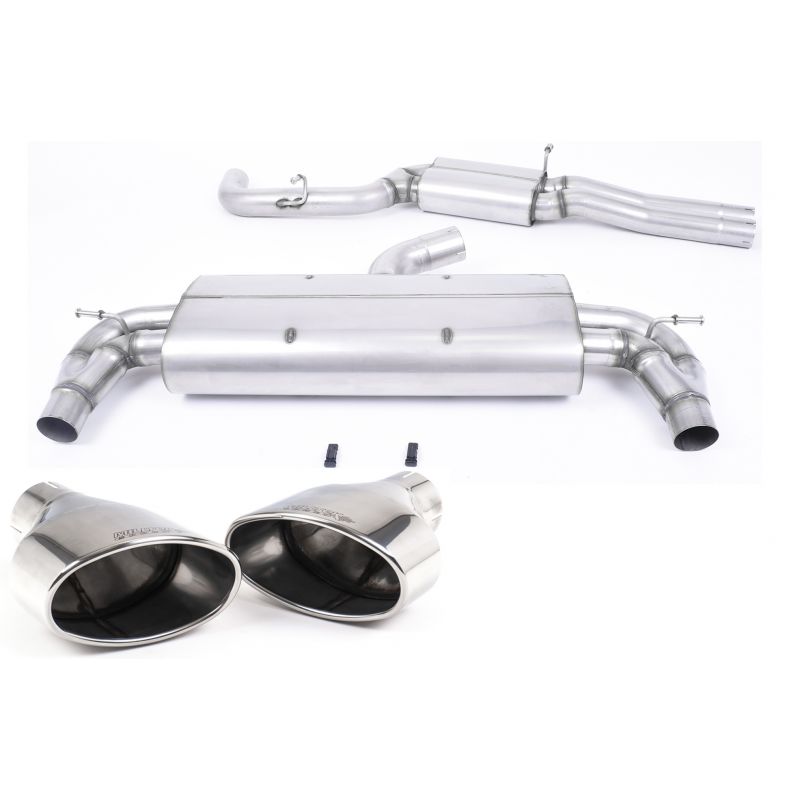 Milltek Sport - Audi RS3 SPORTBACK (8V MQB - Pre Facelift Only) Cat-back Exhaust NON VALVED SSXAU717