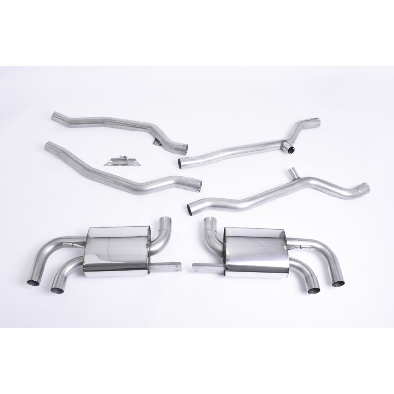 Milltek Sport - Porsche CAYENNE 958 TURBO 4.8 V8 Cat-back Exhaust SSXPO108