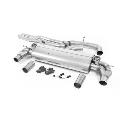 Milltek Exhaust - Audi RS3 Saloon / Sedan 400PS (8V MQB) - Non-OPF/GPF Models Cat back Exhaust SSXAU800