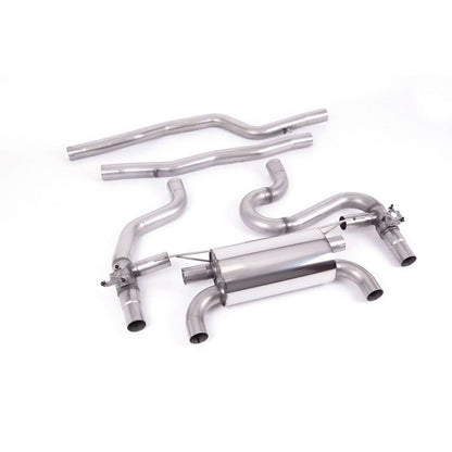 Milltek Exhaust  BMW 2 Series M2 Competition Coupé (F87) GPF Back Exhaust Equal Length System  Loudest SSXBM1142