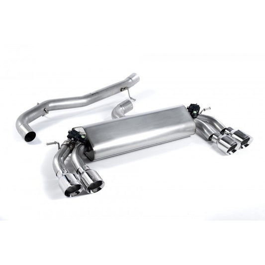 Milltek Exhaust - Audi S3 2.0 TFSI quattro 3-Door 8V.2 (GPF Equipped Models Only) GPF back Exhaust SSXAU393