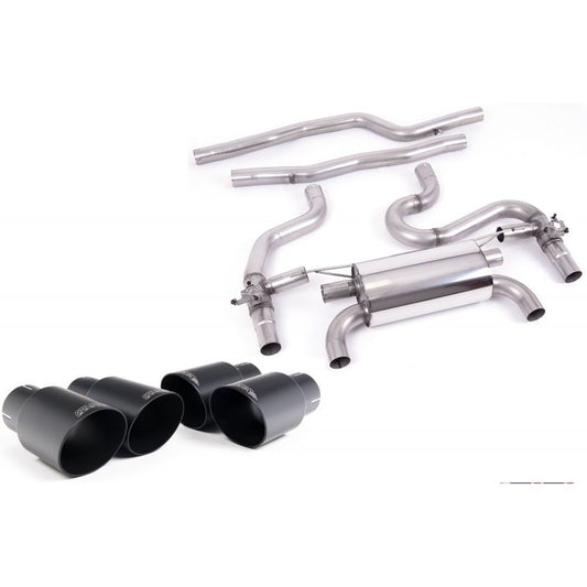 Milltek Exhaust - BMW 2 Series M2 Competition Coupé (F87) GPF Back Exhaust Equal Length System - Loudest SSXBM1141