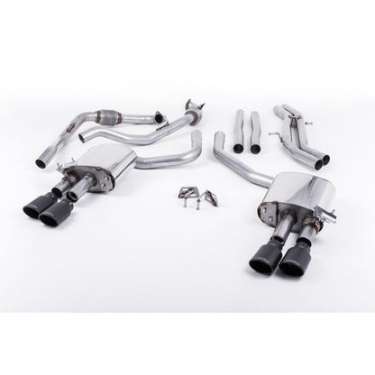 Milltek Exhaust - Audi S4 3.0 Turbo V6 B9 - Saloon/Sedan & Avant (Sport Diff Models Only & Without Brace Bars) Cat Back Exhaust SSXAU705