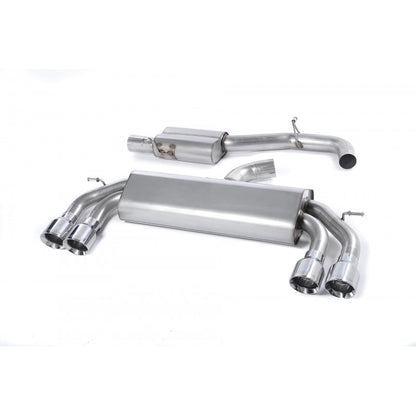 Milltek Exhaust - Audi S3 2.0 TFSI QUATTRO 3-DOOR 8V Cat-back Exhaust SSXAU528