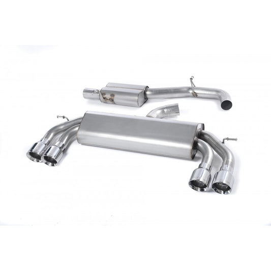 Milltek Exhaust - Audi S3 2.0 TFSI QUATTRO 3-DOOR 8V Cat-back Exhaust SSXAU528