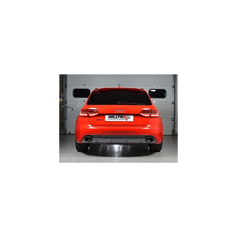 Milltek Exhaust  Audi RS4 B8 4.2 FSI QUATTRO AVANT Cat-back Exhaust SSXAU337