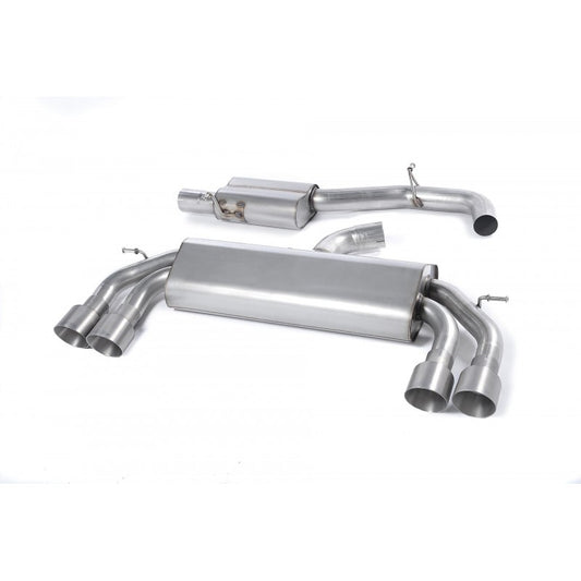 Milltek Exhaust - Audi S3 2.0 TFSI QUATTRO 3-DOOR 8V Cat-back Exhaust SSXAU529