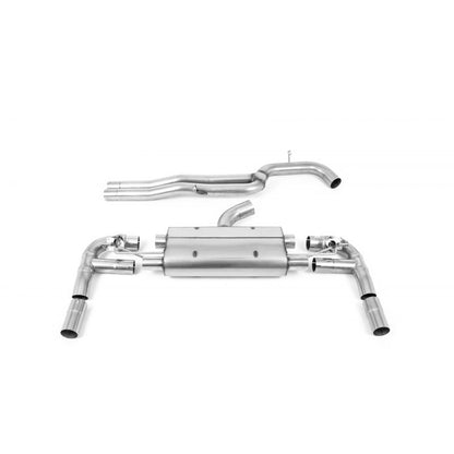 Milltek Exhaust  Audi RS3 Saloon / Sedan 400PS (8V MQB)  Non-OPF/GPF Models Cat Back Exhaust 80mm SSXAU894