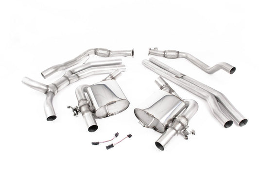 Milltek Sport - Audi RS4 B9 2.9 V6 Turbo Avant (Non OPF/GPF Models) Cat Back Exhaust SSXAU752