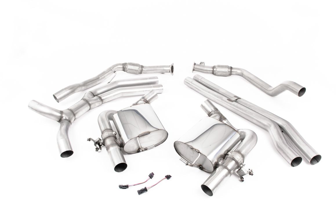 Milltek Sport - Audi RS4 B9 2.9 V6 Turbo Avant (Non OPF/GPF Models) Cat Back Exhaust SSXAU803