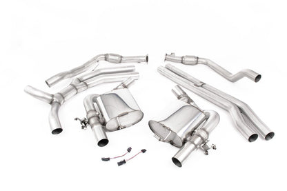 Milltek Sport - Audi RS4 B9 2.9 V6 Turbo Avant (Non OPF/GPF Models) Cat Back Exhaust SSXAU803