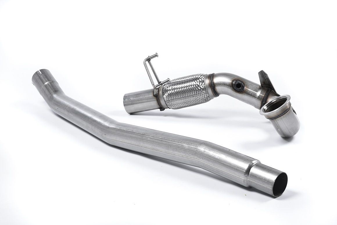 Milltek Sport - Seat Leon Cupra 280 290 & 300 2.0 TSI 2014 to 2020 Large-bore Downpipe and De-cat SSXVW395