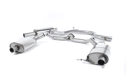 Milltek Sport - Octavia vRS 2.0 TSI 220PS & 230PS Hatch & Estate (manual and DSG-auto) GPF back Exhaust SSXSK26