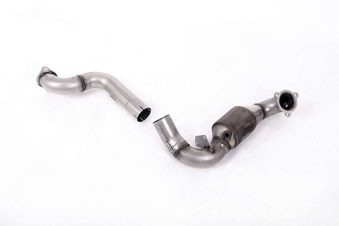 Milltek Sport - Mercedes A-Class A35 AMG 2.0 Turbo (Saloon/Sedan Only - OPF/GPF Models) Large Bore Downpipe and Hi-Flow Sports