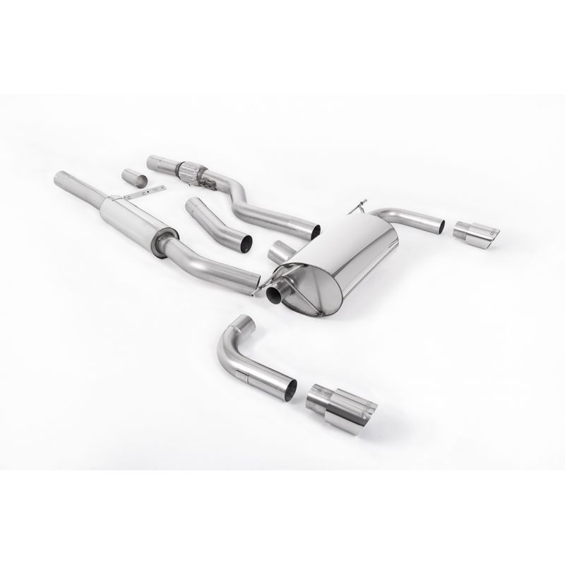 Milltek Exhaust - Bmw 4 SERIES F32 428I COUPE (MANUAL AND WITHOUT TOW BAR) Cat-back Exhaust SSXBM1004