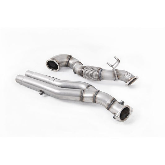 Milltek Sport - Audi RS3 Saloon / Sedan 400PS (8V MQB) - OPF/GPF Models Large-bore Downpipe and De-cat Exhaust SSXAU817