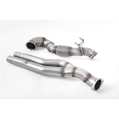 Milltek Sport - Audi TT Mk3 TTRS 2.5TFSI Quattro Large-bore Downpipe and De-cat SSXAU727