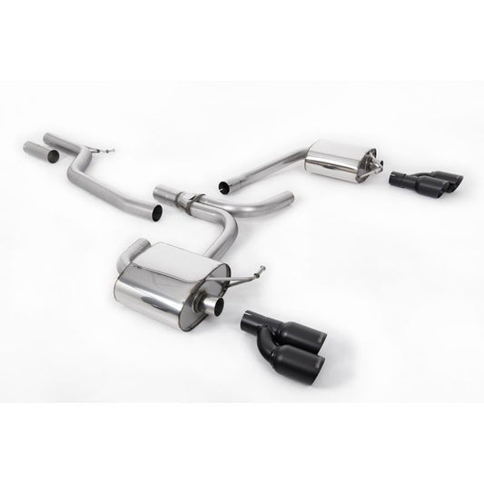 Milltek Exhaust - Audi A4 3.0 TDi B8 quattro Saloon and Avant Cat-back Exhaust SSXAU662