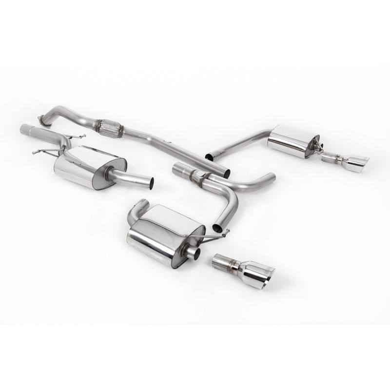 Milltek Exhaust - Audi A5 SPORTBACK 2.0 TFSI 2WD AND QUATTRO MULTITRONIC / S TRONIC Cat-back Exhaust SSXAU317