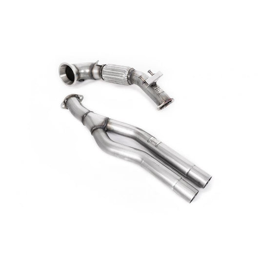 Milltek Exhaust  Audi RS3 SPORTBACK S TRONIC (8P) Primary Catalyst Bypass Pipe and Turbo Elbow SSXAU344