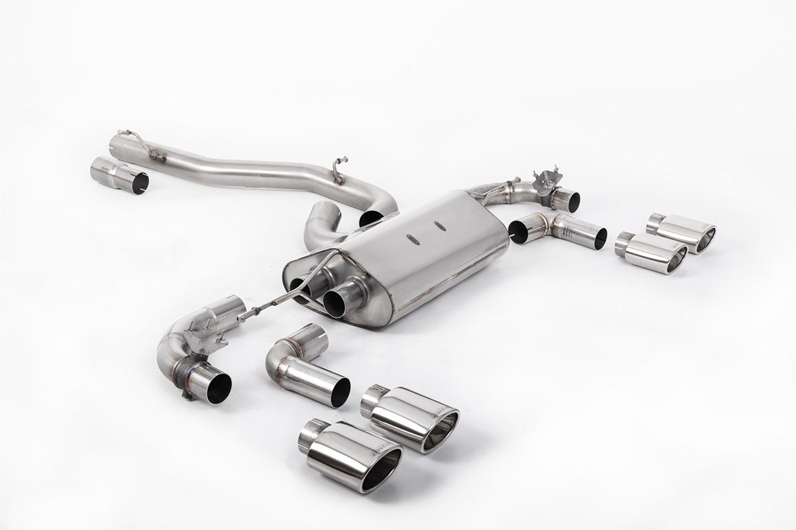 Milltek Exhaust - Volkswagen Golf Mk7.5 R 2.0 TSI 310PS (Non-GPF Equipped Models Only) Cat back Exhaust RACE System SSXVW643