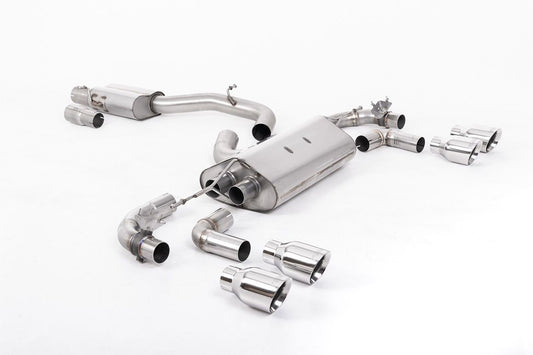 Milltek Exhaust - Volkswagen Golf Mk7.5 R 2.0 TSI 310PS (Non-GPF Equipped Models Only) Cat back Exhaust RACE System SSXVW656