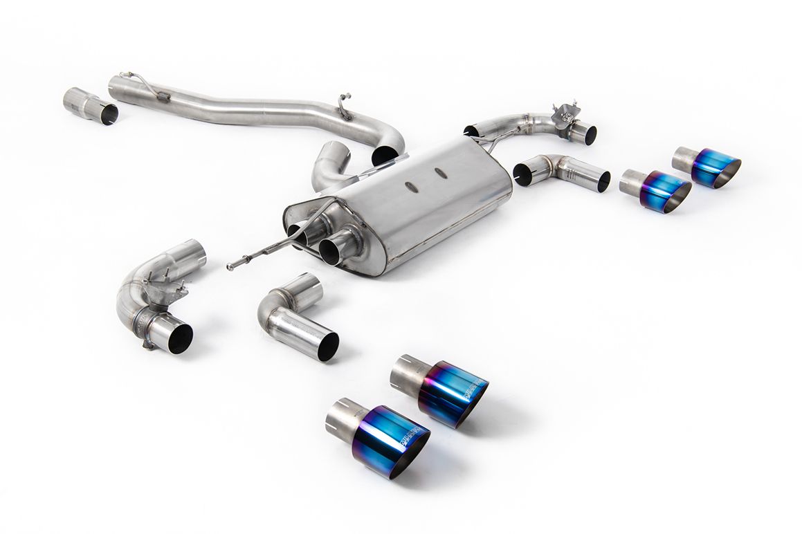 Milltek Exhaust - Volkswagen Golf Mk7.5 R 2.0 TSI 300PS (GPF Equipped Models Only) GPF back Exhaust RACE System SSXVW648