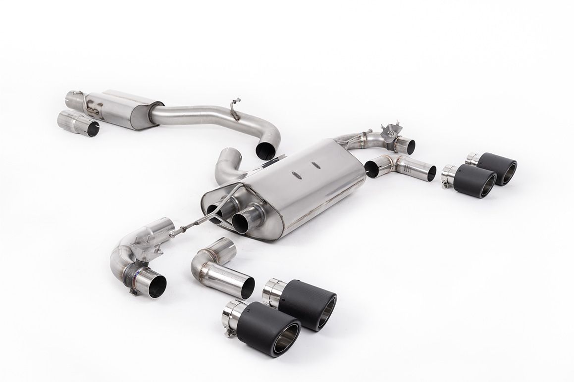 Milltek Exhaust - Volkswagen Golf Mk7.5 R 2.0 TSI 300PS (GPF Equipped Models Only) GPF back Exhaust RACE System SSXVW655