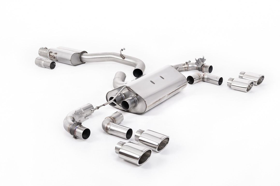 Milltek Exhaust - Volkswagen Golf Mk7.5 R 2.0 TSI 300PS (GPF Equipped Models Only) GPF back Exhaust RACE System SSXVW650