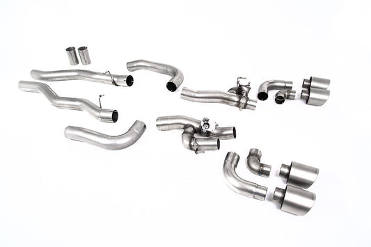 Milltek BMW 8 Series M8 & M8 Competition 4.4l V8 Twin Turbo F93 Gran Coupe LCI GPF Back Exhaust SSXBM1187