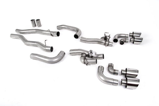 Milltek BMW 8 Series M8 & M8 Competition 4.4l V8 Twin Turbo F93 Gran Coupe LCI GPF Back Exhaust SSXBM1185