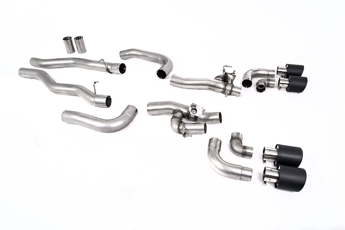 Milltek BMW 8 Series M8 & M8 Competition 4.4l V8 Twin Turbo F93 Gran Coupe LCI GPF Back Exhaust SSXBM1189