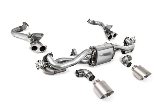 Milltek Exhaust - Porsche Boxster 718 GTS 4.0 (OPF/GPF Equipped Cars Only) Cat Back Exhaust Inc GPF Bypass SSXPO152