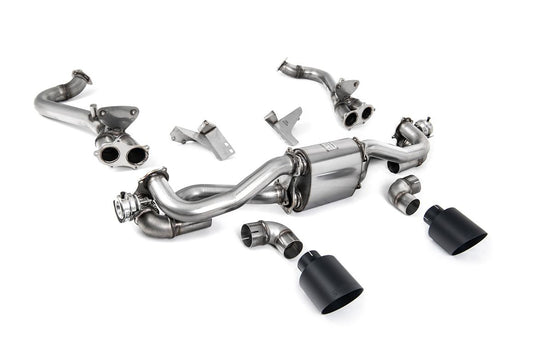 Milltek Exhaust - Porsche Cayman 718 GT4 4.0 (OPF/GPF Equipped Cars Only) Feb 2020 on Cat Back Exhaust Inc GPF Bypass SSXPO163